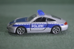 Игрушка машинка модель "Majorette Porsche 996". Полиция. Винтаж.